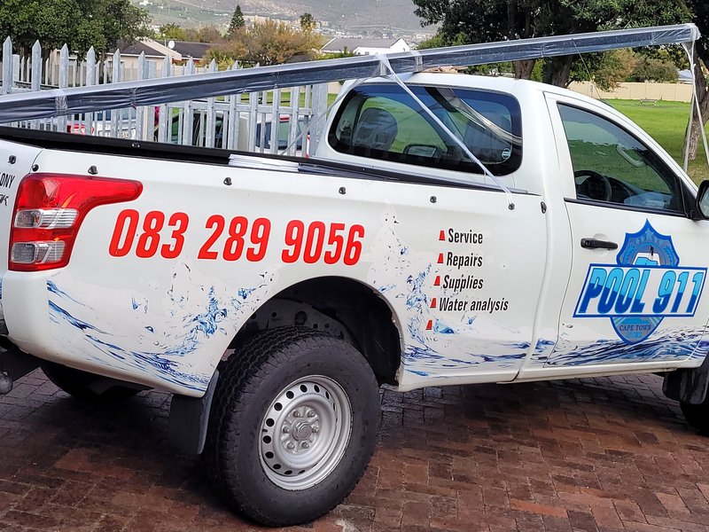 Pool 911 service van